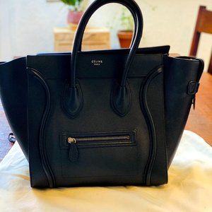 Celine Mini Luggage tote bag